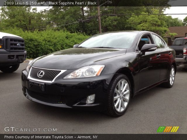 2009 Lexus IS 250 AWD in Black Sapphire Pearl