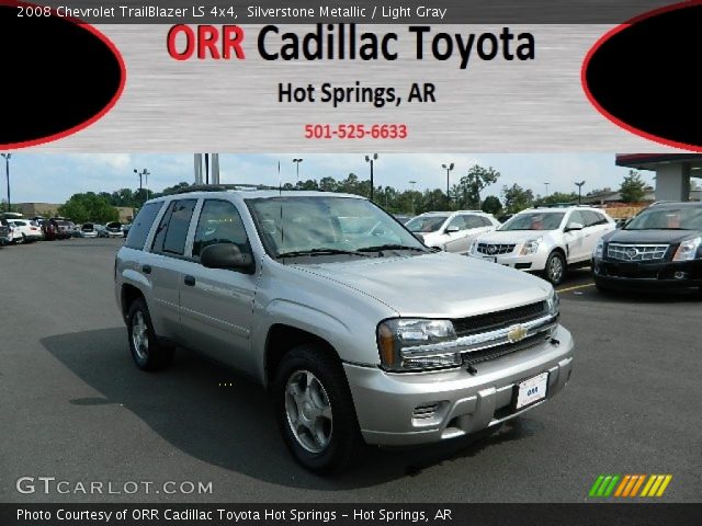 2008 Chevrolet TrailBlazer LS 4x4 in Silverstone Metallic
