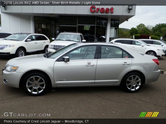 2008 Lincoln MKZ AWD Sedan in Silver Birch Metallic