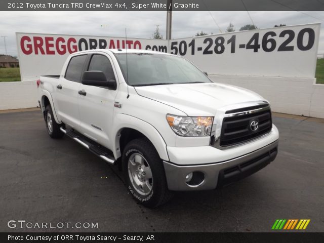 2012 Toyota Tundra TRD CrewMax 4x4 in Super White