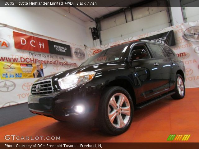 2009 Toyota Highlander Limited 4WD in Black