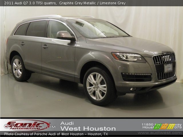 2011 Audi Q7 3.0 TFSI quattro in Graphite Grey Metallic
