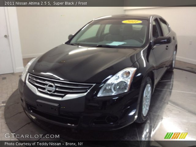 2011 Nissan Altima 2.5 S in Super Black