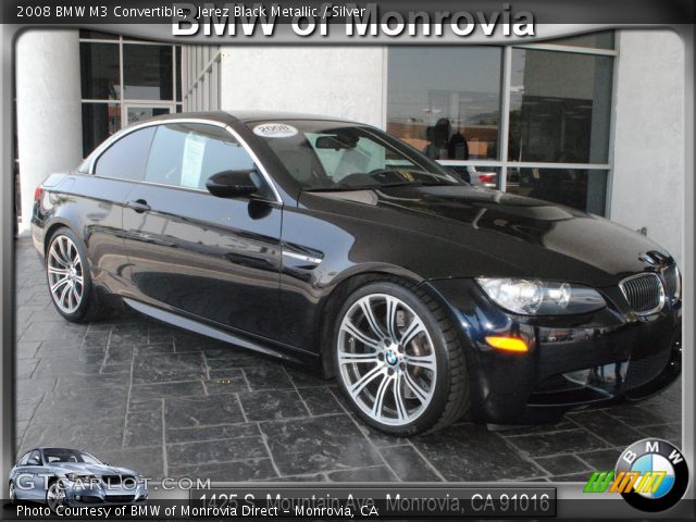2008 BMW M3 Convertible in Jerez Black Metallic