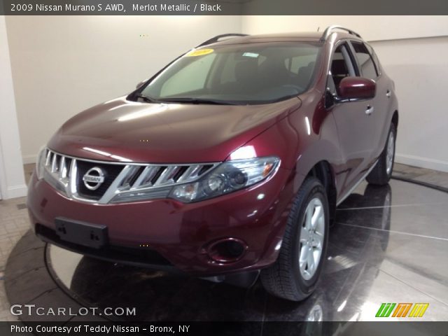 2009 Nissan Murano S AWD in Merlot Metallic