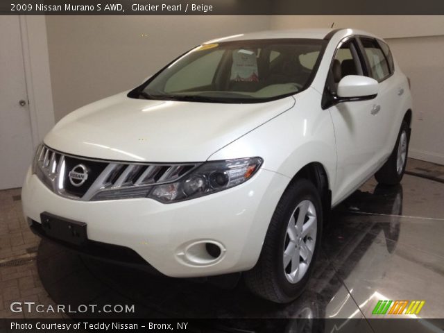 2009 Nissan Murano S AWD in Glacier Pearl