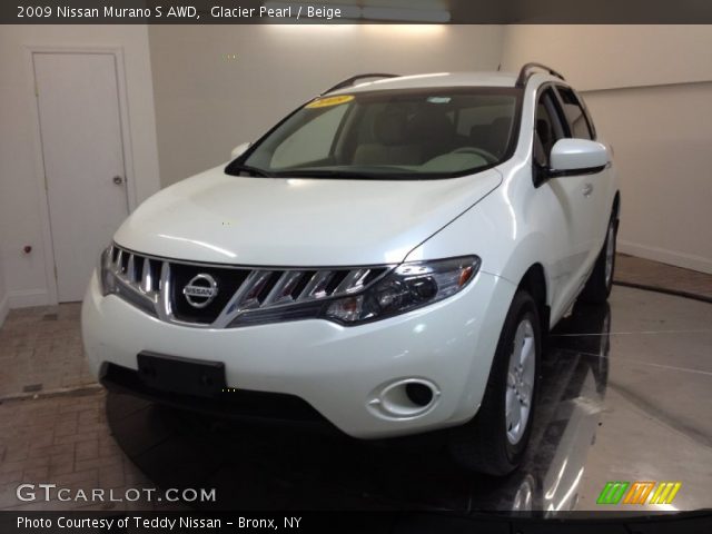 2009 Nissan Murano S AWD in Glacier Pearl