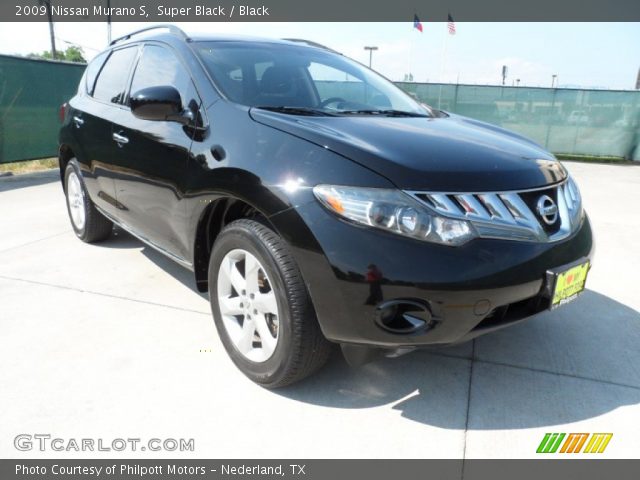 2009 Nissan Murano S in Super Black
