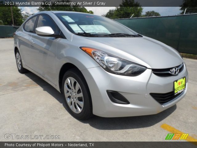 2013 Hyundai Elantra GLS in Shimmering Air Silver