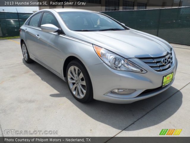 2013 Hyundai Sonata SE in Radiant Silver