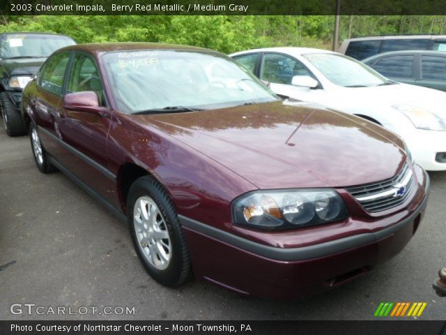 2003 Chevrolet Impala  in Berry Red Metallic
