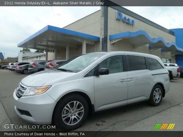 2012 Honda Odyssey EX-L in Alabaster Silver Metallic