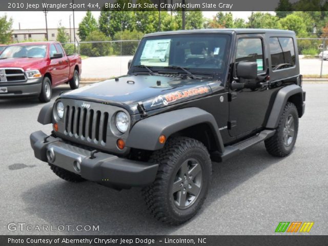 2010 Jeep Wrangler Sport 4x4 in Black