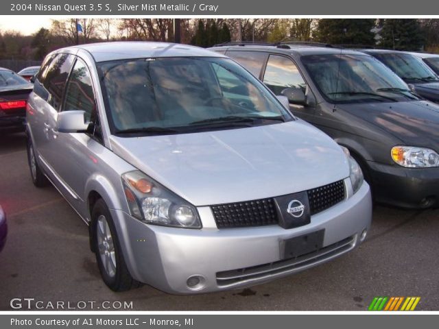 2004 Nissan Quest 3.5 S in Silver Mist Metallic