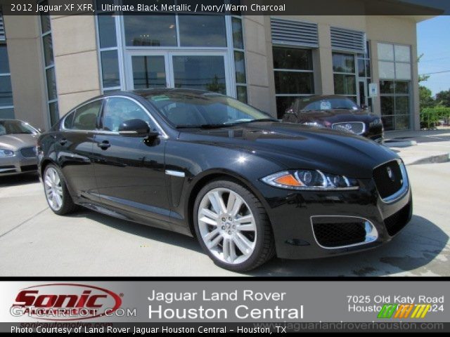 2012 Jaguar XF XFR in Ultimate Black Metallic