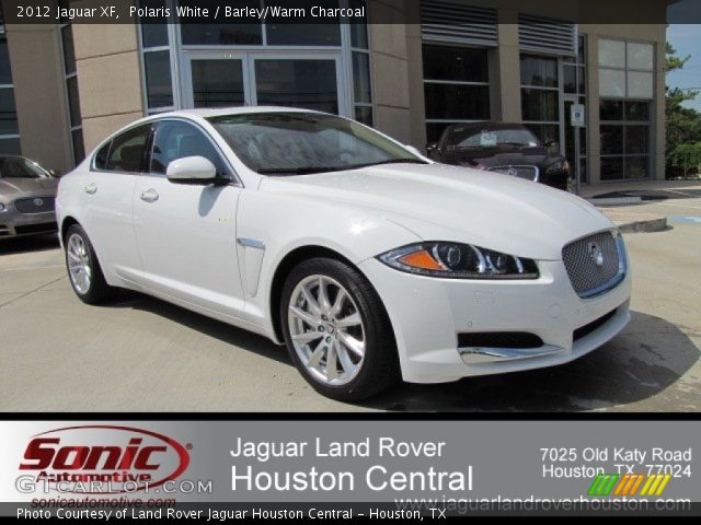2012 Jaguar XF  in Polaris White