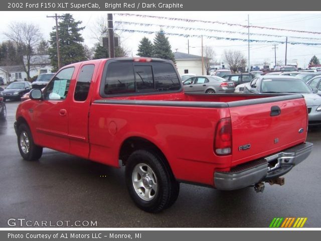 2002 Ford F150 XLT SuperCab in Bright Red