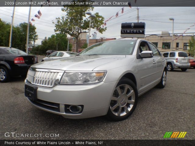 2009 Lincoln MKZ AWD Sedan in Brilliant Silver Metallic