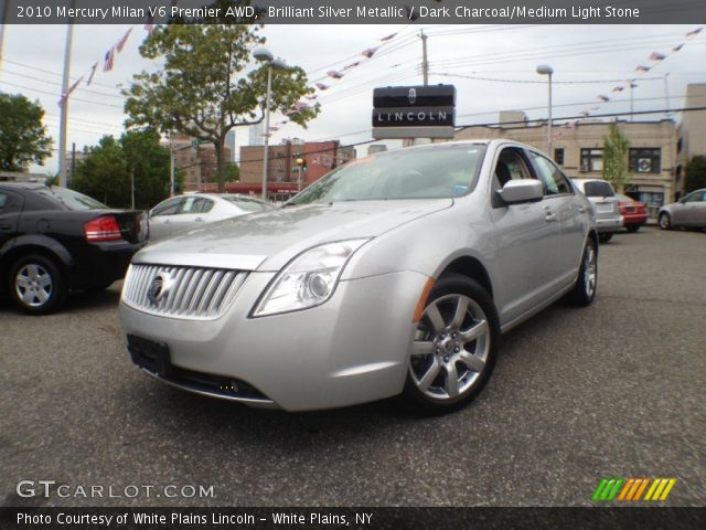 2010 Mercury Milan V6 Premier AWD in Brilliant Silver Metallic