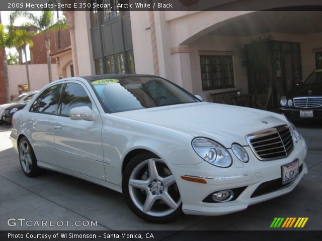 2009 Mercedes-Benz E 350 Sedan in Arctic White