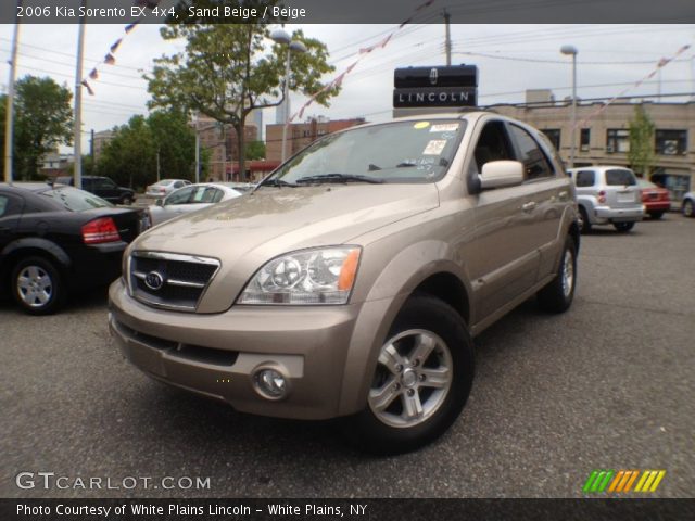 2006 Kia Sorento EX 4x4 in Sand Beige