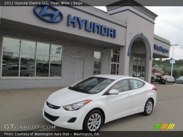 2011 Hyundai Elantra GLS in Pearl White