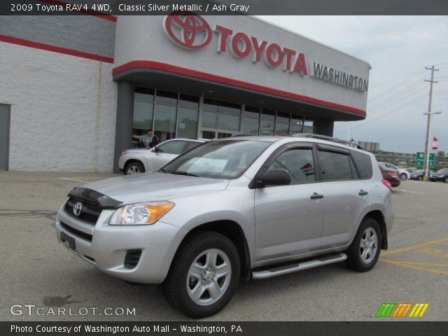 2009 Toyota RAV4 4WD in Classic Silver Metallic