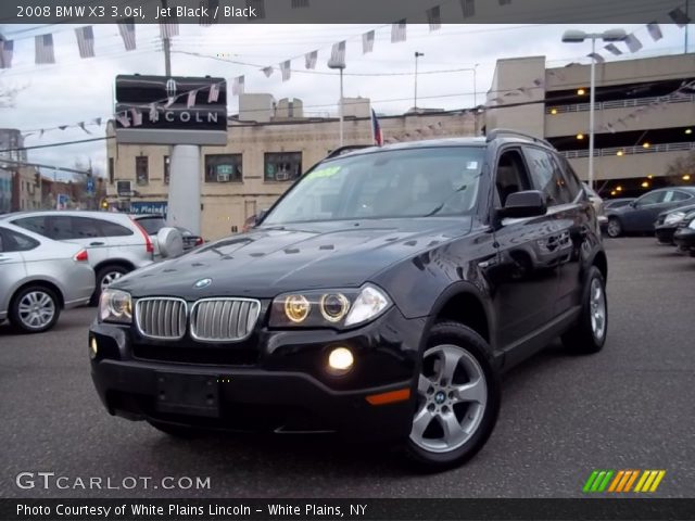 2008 BMW X3 3.0si in Jet Black