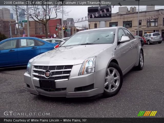 2008 Cadillac CTS 4 AWD Sedan in Light Platinum