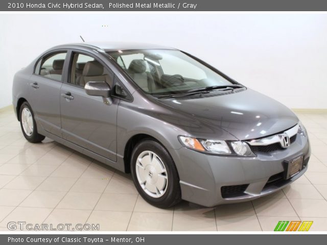 2010 Honda Civic Hybrid Sedan in Polished Metal Metallic
