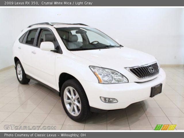 2009 Lexus RX 350 in Crystal White Mica