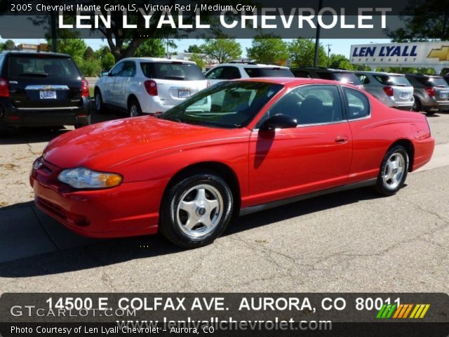 2005 Chevrolet Monte Carlo LS in Victory Red
