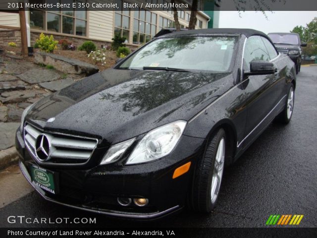2011 Mercedes-Benz E 350 Cabriolet in Black