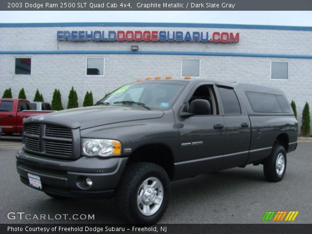 2003 Dodge Ram 2500 SLT Quad Cab 4x4 in Graphite Metallic