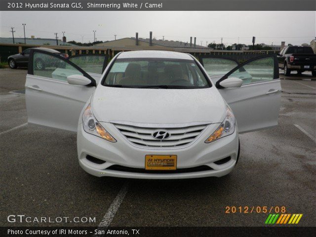 2012 Hyundai Sonata GLS in Shimmering White