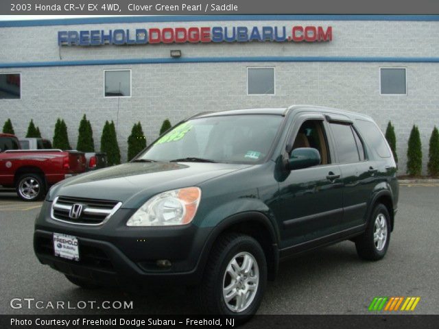 2003 Honda CR-V EX 4WD in Clover Green Pearl