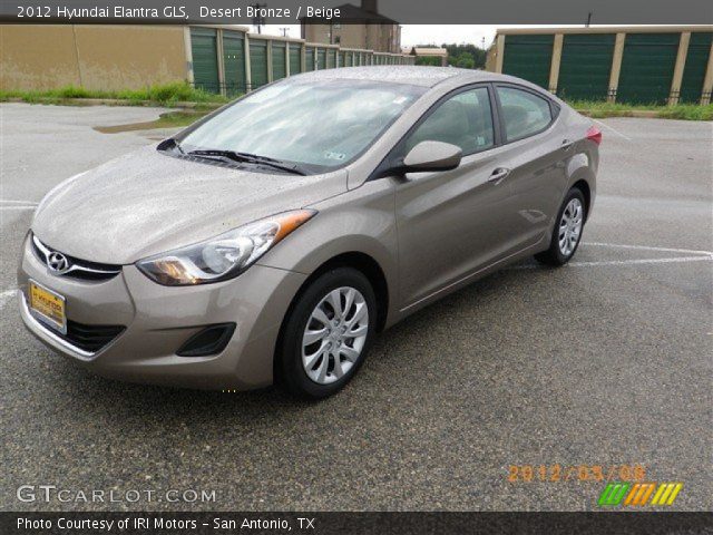 2012 Hyundai Elantra GLS in Desert Bronze