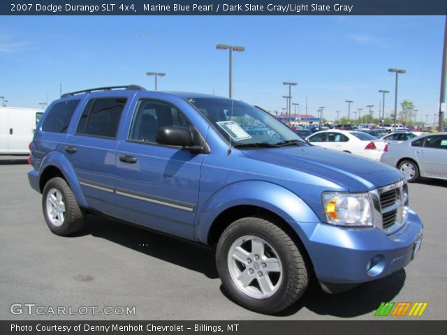 2007 Dodge Durango SLT 4x4 in Marine Blue Pearl