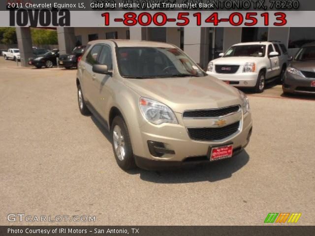 2011 Chevrolet Equinox LS in Gold Mist Metallic