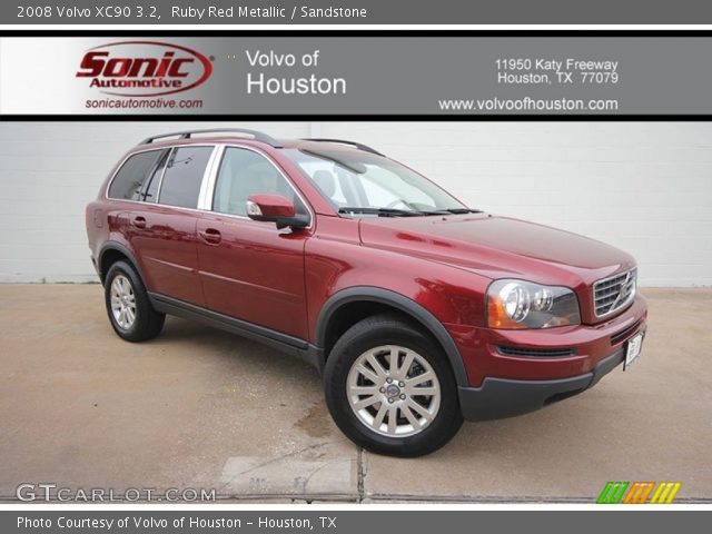 2008 Volvo XC90 3.2 in Ruby Red Metallic