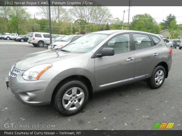 2012 Nissan Rogue S AWD in Platinum Graphite