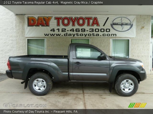 2012 Toyota Tacoma Regular Cab 4x4 in Magnetic Gray Mica