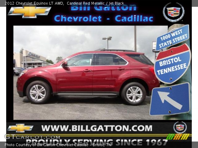 2012 Chevrolet Equinox LT AWD in Cardinal Red Metallic