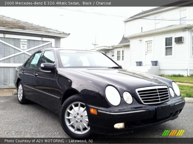 2000 Mercedes-Benz E 320 4Matic Sedan in Black