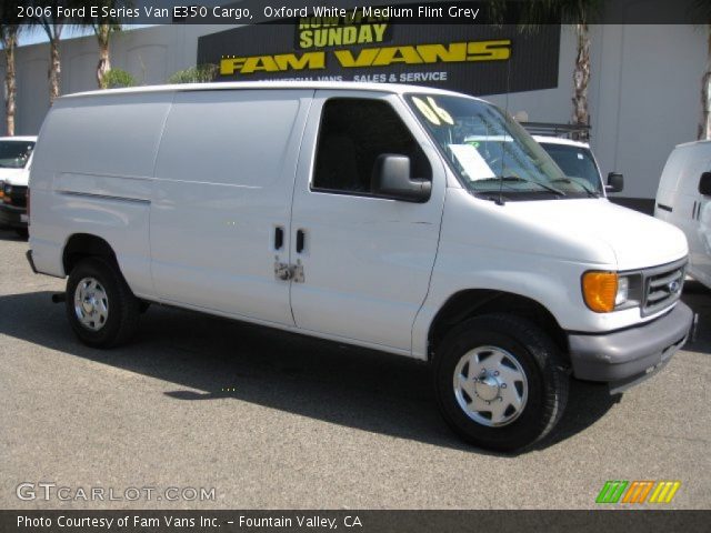 2006 Ford E Series Van E350 Cargo in Oxford White