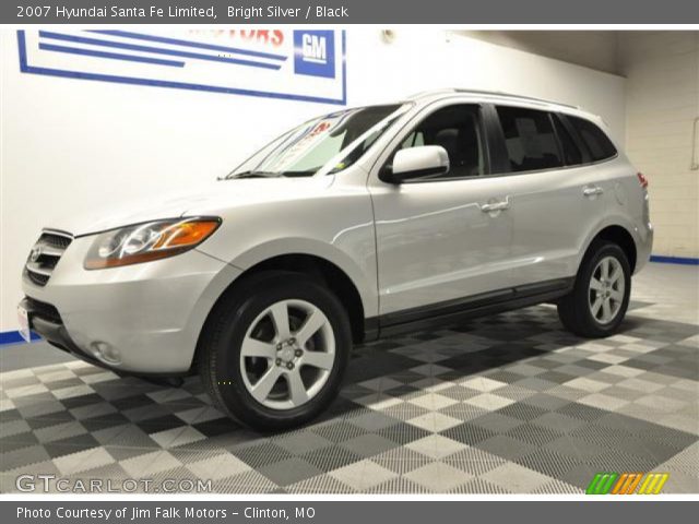 2007 Hyundai Santa Fe Limited in Bright Silver