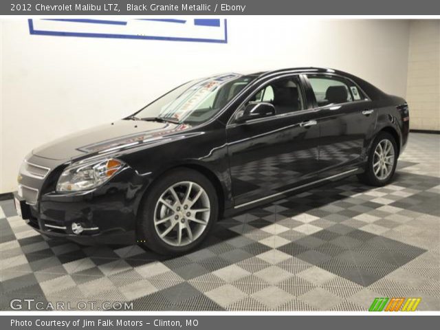 2012 Chevrolet Malibu LTZ in Black Granite Metallic