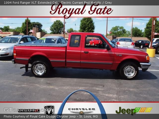 1994 Ford Ranger XLT Extended Cab in Electric Currant Red Metallic