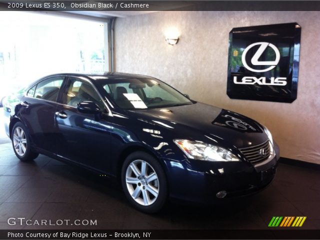 2009 Lexus ES 350 in Obsidian Black