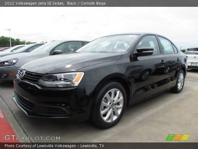 2012 Volkswagen Jetta SE Sedan in Black